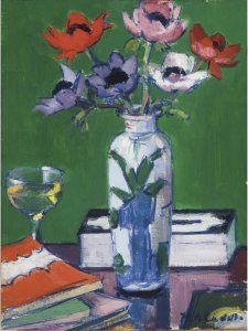 Still life, anemones