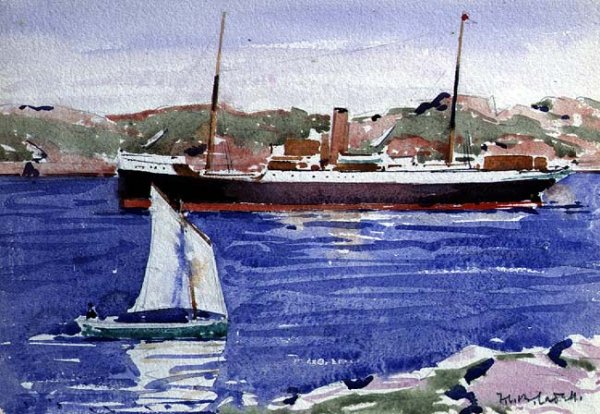 Steamer and Yacht, Iona