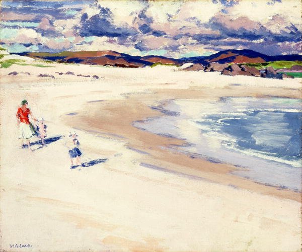 On the Shore, Iona, c.1920s