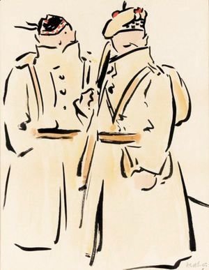 Francis Campbell Boileau Cadell - Two Jacks